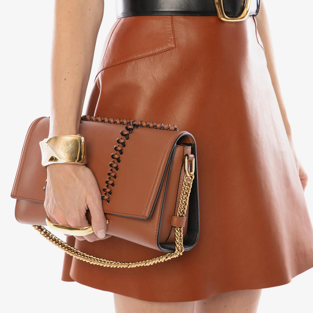 Alexander McQueen The Story Knotted Brown